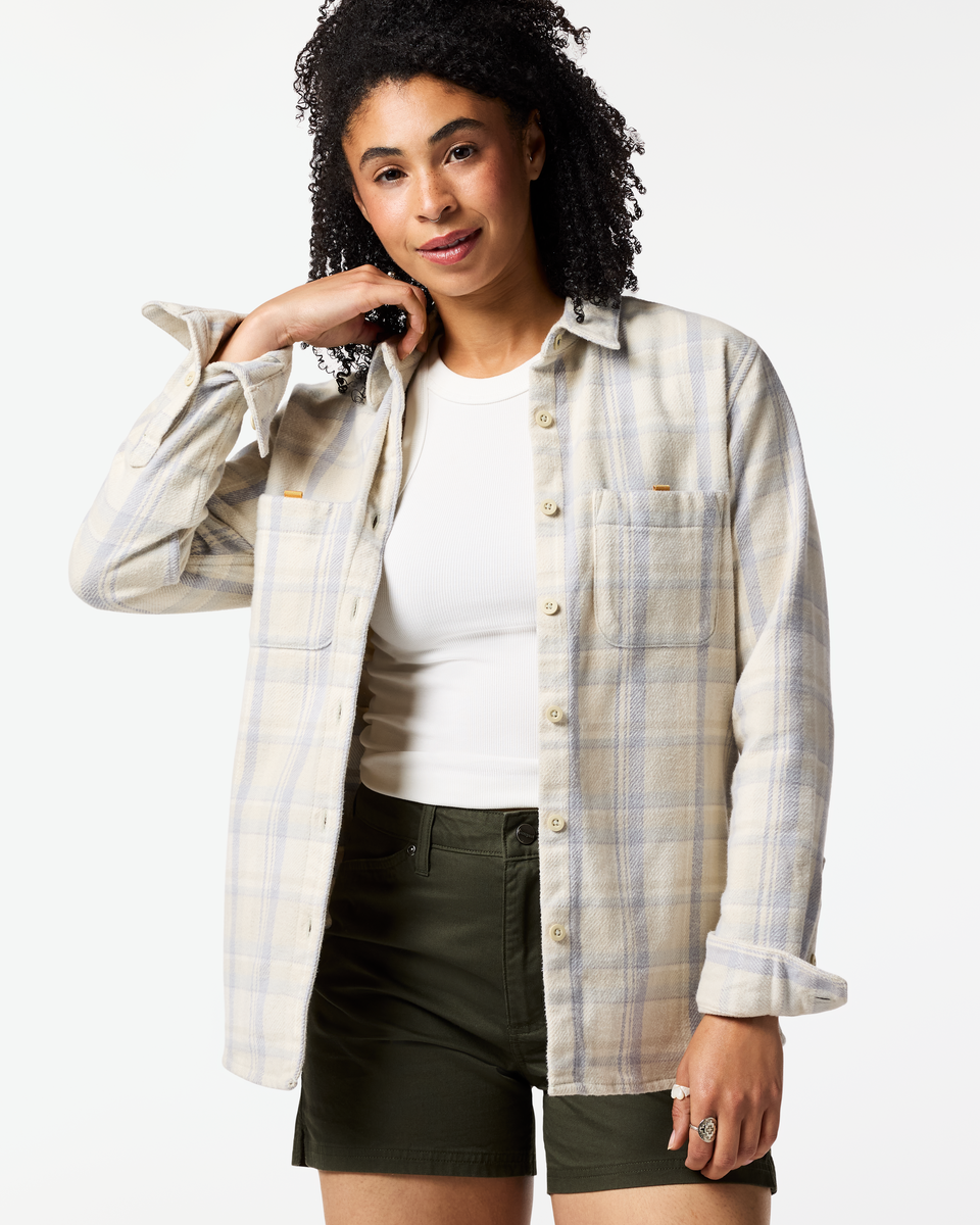 Mero Organic Flannel Shirt - Women's