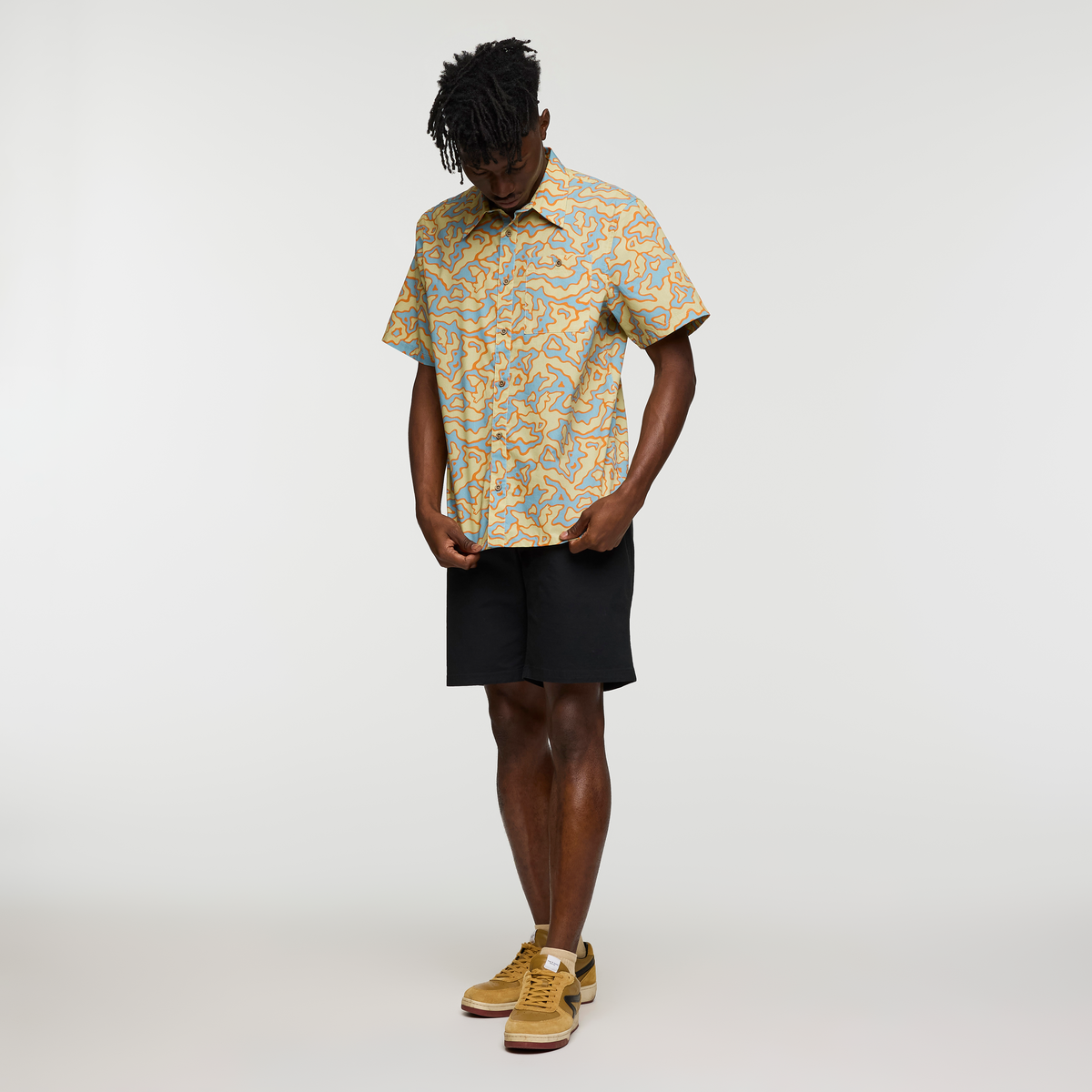 Estival Button Up Shirt - Print - Men's
