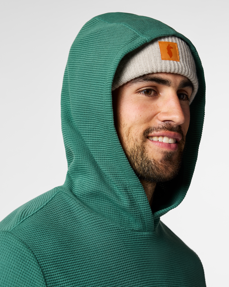 Atajo Long-Sleeve Waffle Hoodie - Men's