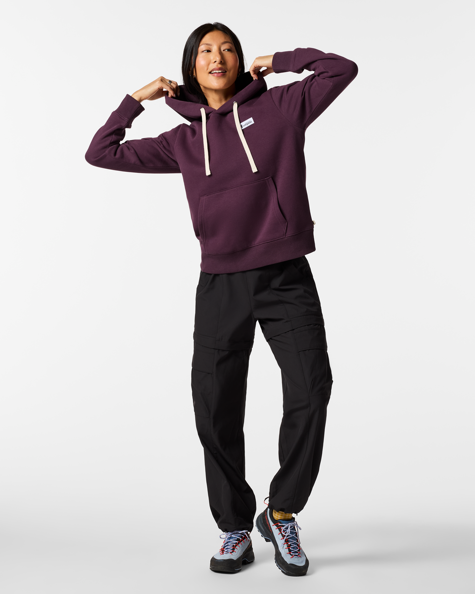 Llama Patch Pullover Hoodie - Women's
