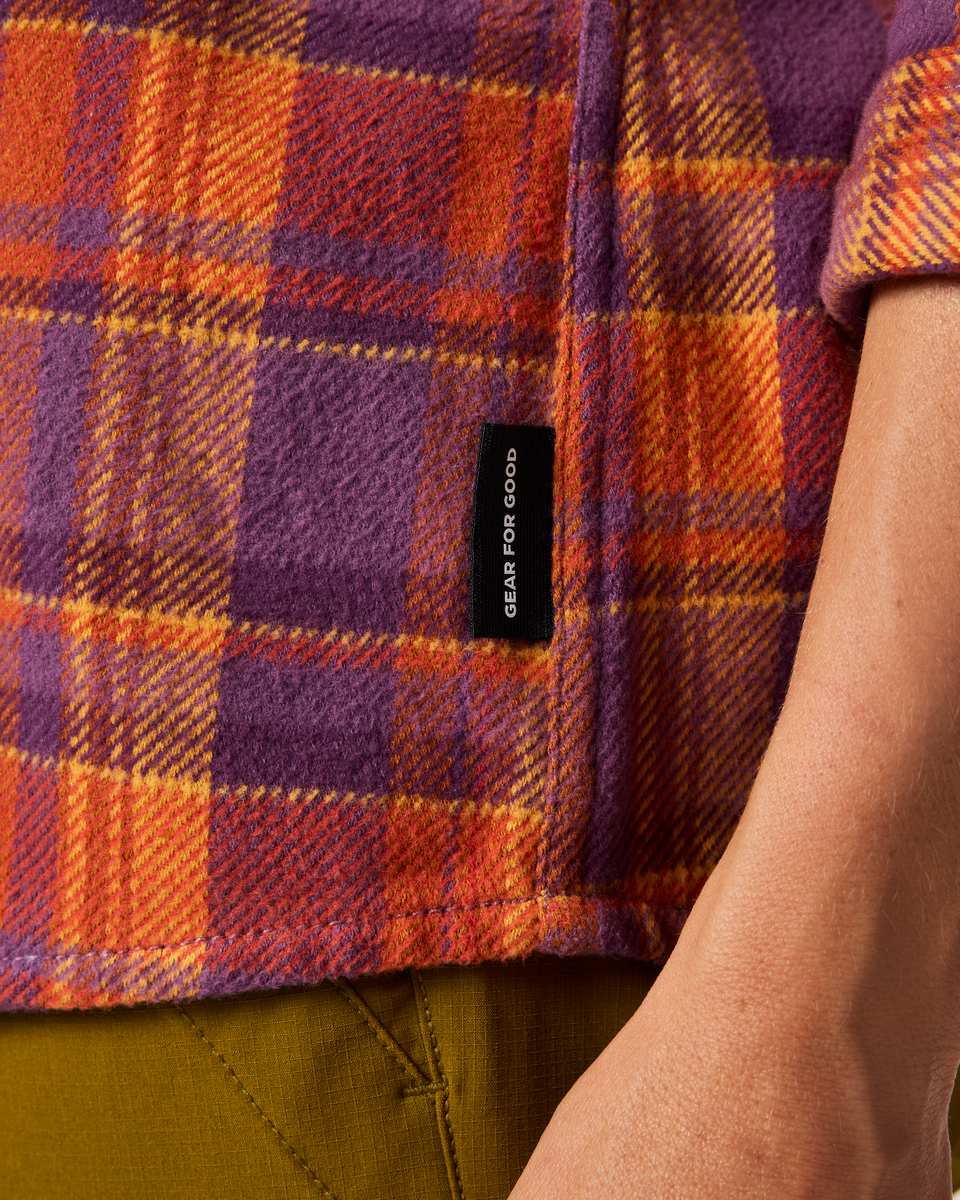 Mero Organic Flannel Shirt - Women's