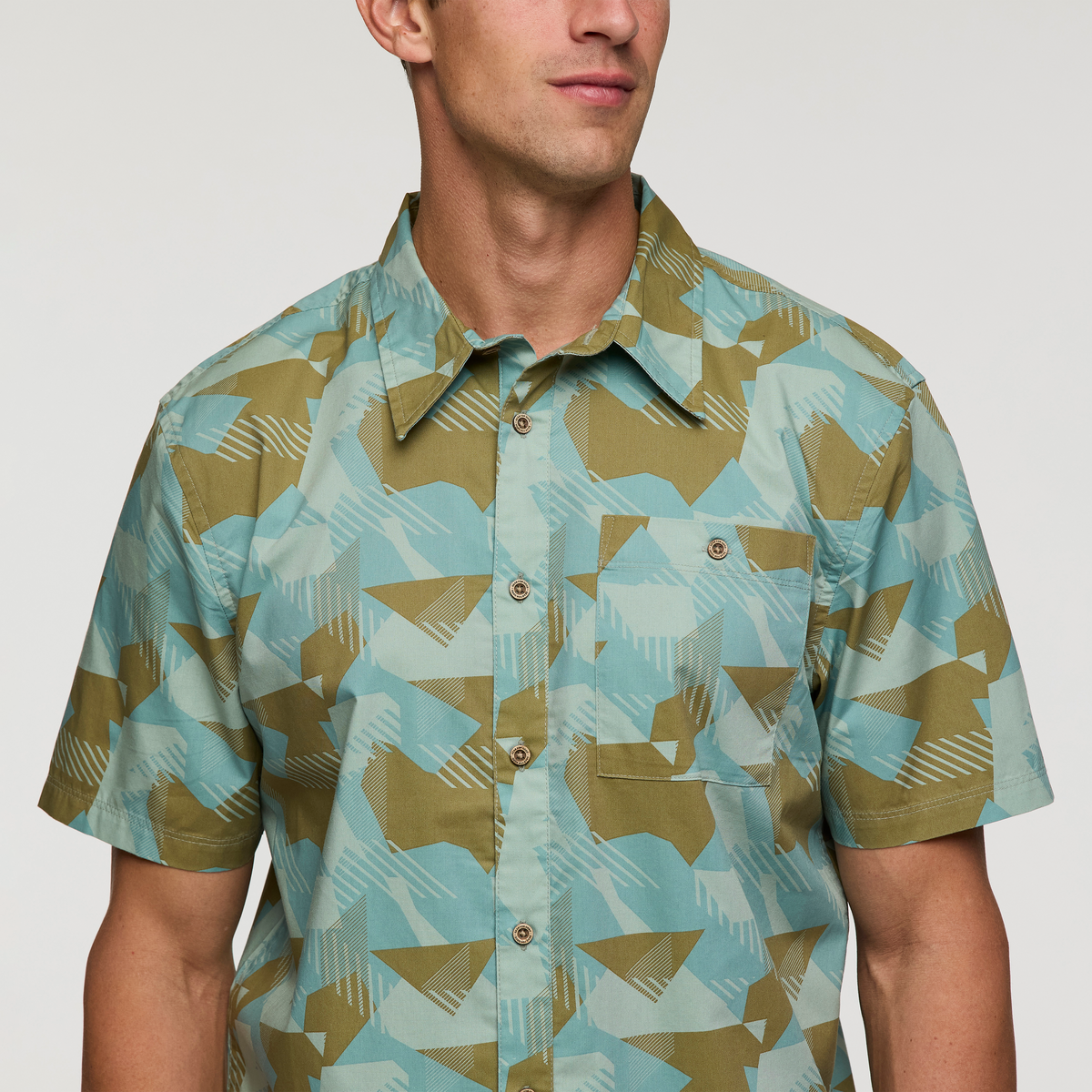 Estival Button Up Shirt - Print - Men's