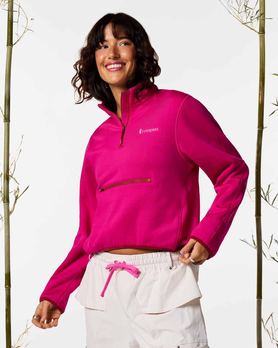 Tempa Fleece Quarter-Zip Pullover - Women's