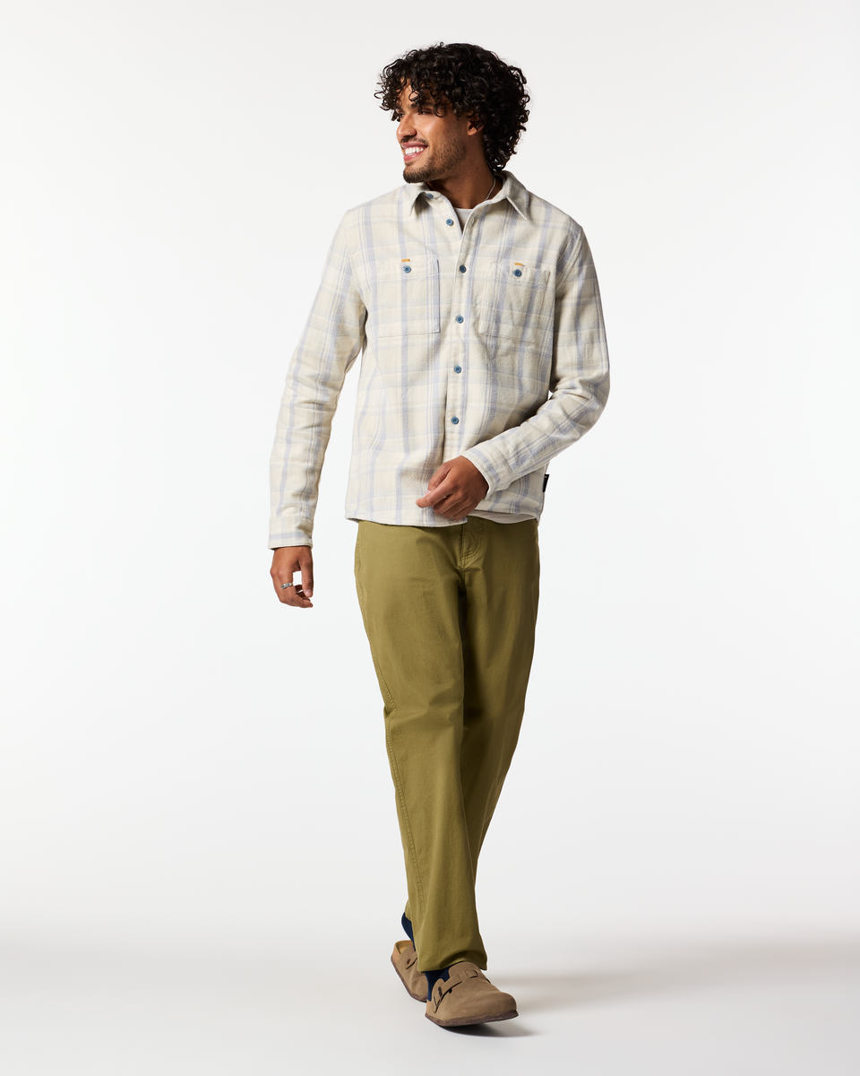 Mero Organic Flannel Shirt - Men's