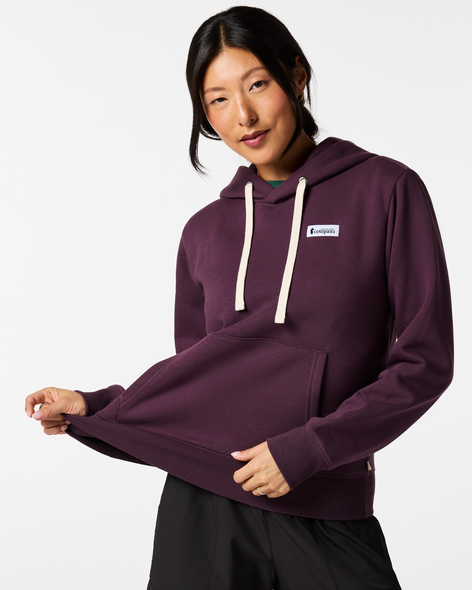 Llama Patch Pullover Hoodie - Women's