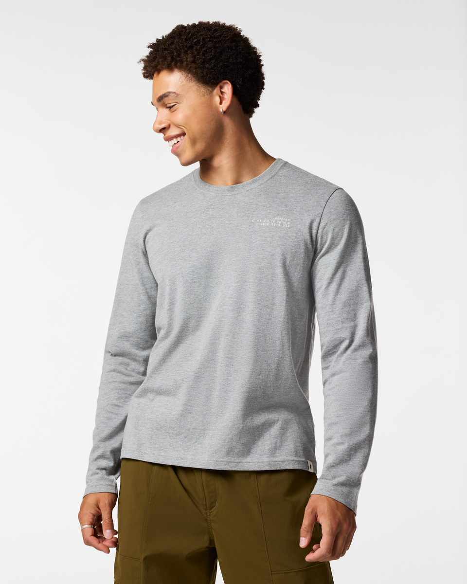 Coordinates Long-Sleeve T-Shirt - Men's
