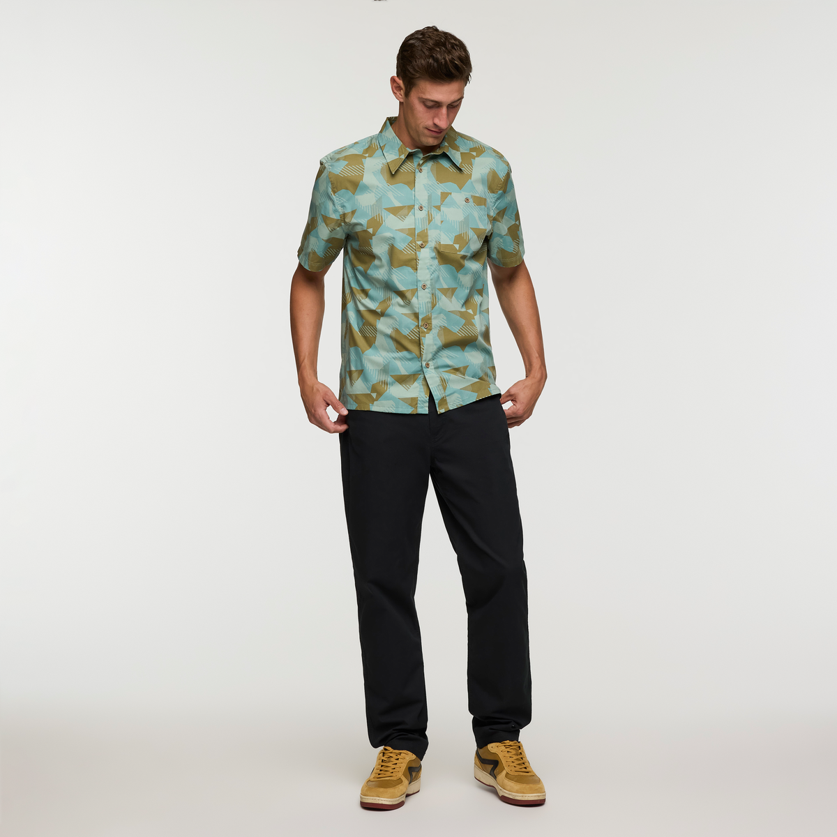 Estival Button Up Shirt - Print - Men's