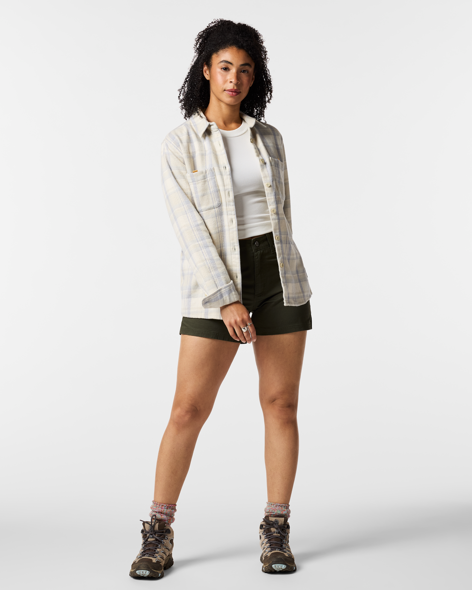 Mero Organic Flannel Shirt - Women's